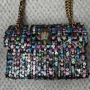 Kurt Geiger Kensington Sequin Mini Bag in Open Miscellaneous